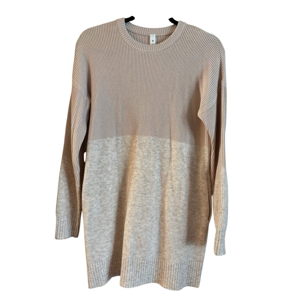 Lululemon Restful Intention Sweater Pink Bliss / Heathered Pink Bliss Small